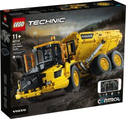 Акция на Lego Technic Сочлененный самосвал 6x6 Volvo (42114) от Stylus