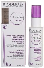 Акция на Спрей-лосьон для раздраженной и ослабленной кожи Bioderma Cicabio Lotion spray 40 мл (3701129800225) от Rozetka