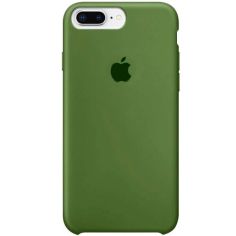 Акція на Чехол Silicone Case для Apple iPhone 7 Plus/8 Plus Зеленый Army green від Allo UA