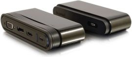 Акция на USB хаб C2G USB-C на HDMI, DP, VGA, USB, Power Delivery до 65W (CG82392) от MOYO