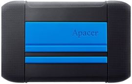 Акция на Жесткий диск APACER 2.5" USB 3.1 AC633 5TB IP55 Blue (AP5TBAC633U-1) от MOYO