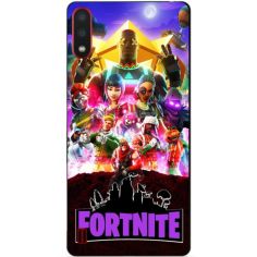 Акція на Силиконовый бампер чехол Candy для Samsung A01 Galaxy A015f с рисунком Fortnite від Allo UA