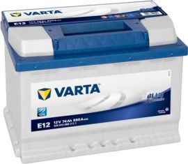 Акция на Автомобильный аккумулятор Varta Blue Dynamic 74А (+/-) E12 (680EN) (574013068) от Rozetka