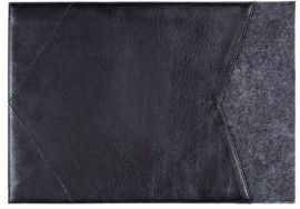 Акція на Gmakin Cover Envelope Leather Felt Black (GM09) for MacBook 13-14" від Stylus