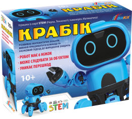 Акция на Конструктор BitKit Крабик умный робот 82 элемента (16771) (4820207390157) от Rozetka