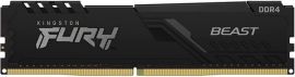 Акция на Память для ПК Kingston DDR4 2666 16GB Kingston Fury Beast (KF426C16BB1/16) от MOYO