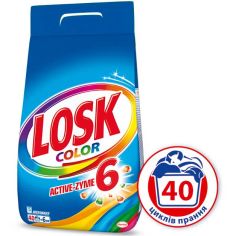 Акция на Порошок LOSK Color Автомат, 6 кг, 40 циклов стирки от Foxtrot