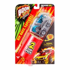 Акція на Набір-сюрприз Boom city racers Fire it up 2 машинки з пусковим пристроєм (40056) від Будинок іграшок