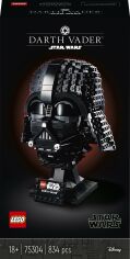 Акция на Конструктор LEGO Star Wars Шолом Дарта Вейдера (75304) от Будинок іграшок