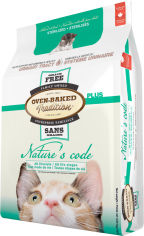 Акция на Сухой корм для стерилизованных кошек беззерновой Bio Biscuit Oven-Baked Tradition Nature’s Code со вкусом мяса курицы 2.27 кг (669066005147) от Rozetka