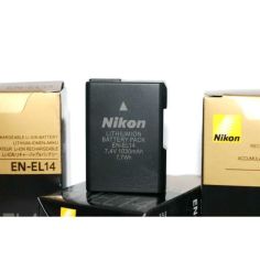 Акция на Аккумулятор для фотоаппаратов NIKON Coolpix P7000, 7 ak100, 7700, D3 ak100, D3200, D3300, D5 ak100, D5200  - EN-EL14 от Allo UA