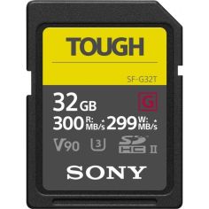 Акция на Карта памяти Sony SDHC 32GB C10 UHS-II U3 V90 R300/W299MB/s Tough (SF32TG) от MOYO