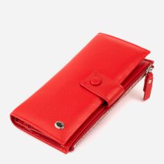 Акция на Женский кошелек ST Leather Accessories 19281 Красный от Rozetka