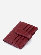 Акция на Кошелек-картхолдер ST Leather Accessories 19231 Бордовый от Rozetka UA
