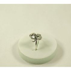 Акция на Кольцо змея с камнем Maxi Silver 8924 SE, размер 16 от Allo UA
