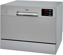 Акція на Посудомоечная машина MIDEA MCFD55320S від Rozetka UA