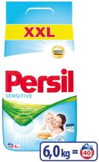 Акция на Стиральный порошок Persil Sensitive для стирки детских вещей 6 кг (2413066) (9000101352863) от Rozetka UA