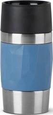Акция на Термокружка Tefal Compact mug 0,3л синяя (N2160210) от MOYO