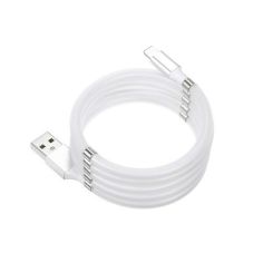 Акция на Кабель магнитный прочный USB Lightning для Apple iPhone MagLink 1м Силикон от Allo UA