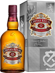 Акція на Виски Chivas Regal 12 лет выдержки 0.7 л 40% в подарочной упаковке (080432402931_5000299212936) від Rozetka UA
