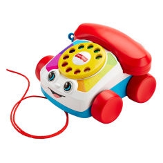 Акция на Іграшка на колесах Веселий телефон Fisher-Price (FGW66) от Будинок іграшок