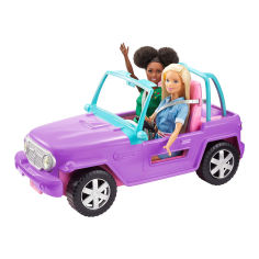 Акция на Машинка Barbie Позашляховик Барбі (GMT46) от Будинок іграшок