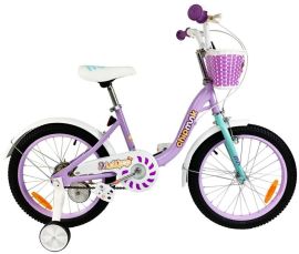 Акция на Велосипед детский RoyalBaby Chipmunk Mm Girls 16", Official UA, фиолетовый от Stylus
