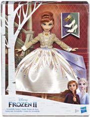 Акция на Кукла Hasbro Frozen Холодное сердце 2 Делюкс Анна (E5499_E6845) от Stylus