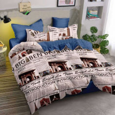 Акция на Постельное белье для детской кроватки 17-0536 Big Ben бязь MirSon Детский комплект от Podushka