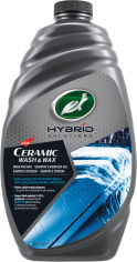 Акція на Керамический восковый шампунь Turtle Wax Hybrid Solutions Ceramic Wash & Wax 1.42 л (5010322533518) від Rozetka UA