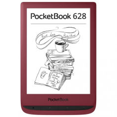 Акція на PocketBook 628 Touch Lux 5 Ruby Red (PB628-R-CIS) від Y.UA