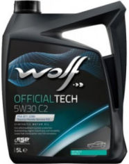 Акція на Моторное масло Wolf Officialtech 5W30 C2 5л від Stylus