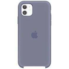 Акція на Чехол Silicone Case для Apple iPhone 11 Лавандовый серый Lavender Grey від Allo UA