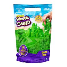 Акция на Кінетичний пісок Kinetic Sand Colour зелений 907 г (71453G) от Будинок іграшок