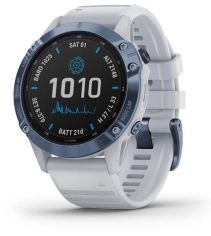 Акция на Garmin Fenix 6 Pro Solar Edition Mineral Blue with Whitestone Band (010-02410-19 / 18) от Y.UA