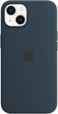 Акция на Чехол Apple для iPhone 13 Silicone Case with MagSafe Abyss Blue (MM293ZE/A) от MOYO