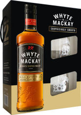 Акция на Виски Whyte Mackay 40% 0.7л + 2 стакана Whyte & Mackay (PRA4820196540076) от Stylus