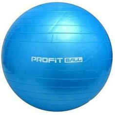 Акция на Мяч для фитнеса Фитбол Profit 75 см усиленный 0277 Blue от Allo UA