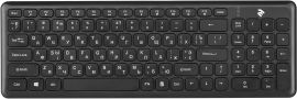 Акция на Клавиатура беспроводная 2E KS230 WL Black (2E-KS230WB) от Rozetka UA