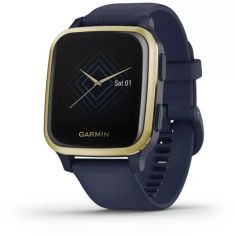 Акция на Garmin Venu Sq Music Edition Captain Blue/Light Gold (010-02426-12) от Stylus