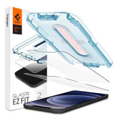 Акция на Защитное стекло Spigen для iPhone 12 mini tR EZ Fit (2Pack) от MOYO
