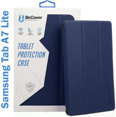 Акция на Обложка BeCover Smart Case для Samsung Galaxy Tab A7 Lite SM-T220/SM-T225 Deep Blue (BC_706454) от Rozetka