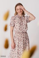 Акция на Повітряна квіткова сукня от Gepur