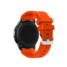 Акция на Ремешок 22мм для часов Gear S3 Classic | Gear S3 Frontier | Samsung Galaxy Watch 46mm силиконовый Paprika от Allo UA