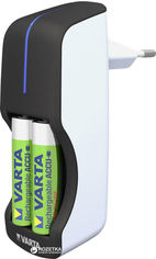 Акция на Зарядное устройство Varta Mini Charger 2x2100 мАч NI-MH АА (57646101451) от Rozetka UA