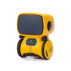 Акція на Інтерактивний робот з голосовим управлінням - AT-ROBOT (жовтий, озвуч.укр.) AT001-03-UKR від Y.UA