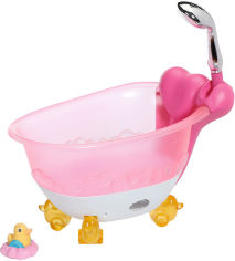 Акция на Автоматическая ванночка для куклы Baby Born - Забавное купание (свет, звук) от Y.UA