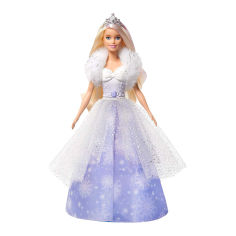 Акция на Кукла Barbie Dreamtopia Зимняя принцесса (GKH26) от Будинок іграшок