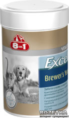 Акция на Пивные дрожжи 8in1 Excel Brewers Yeast для кошек и собак таблетки 260 шт (4048422108603) от Rozetka