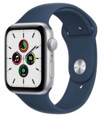 Акция на Apple Watch Se 40mm Gps Silver Aluminum Case with Abyss Blue Sport Band (MKNY3) от Stylus